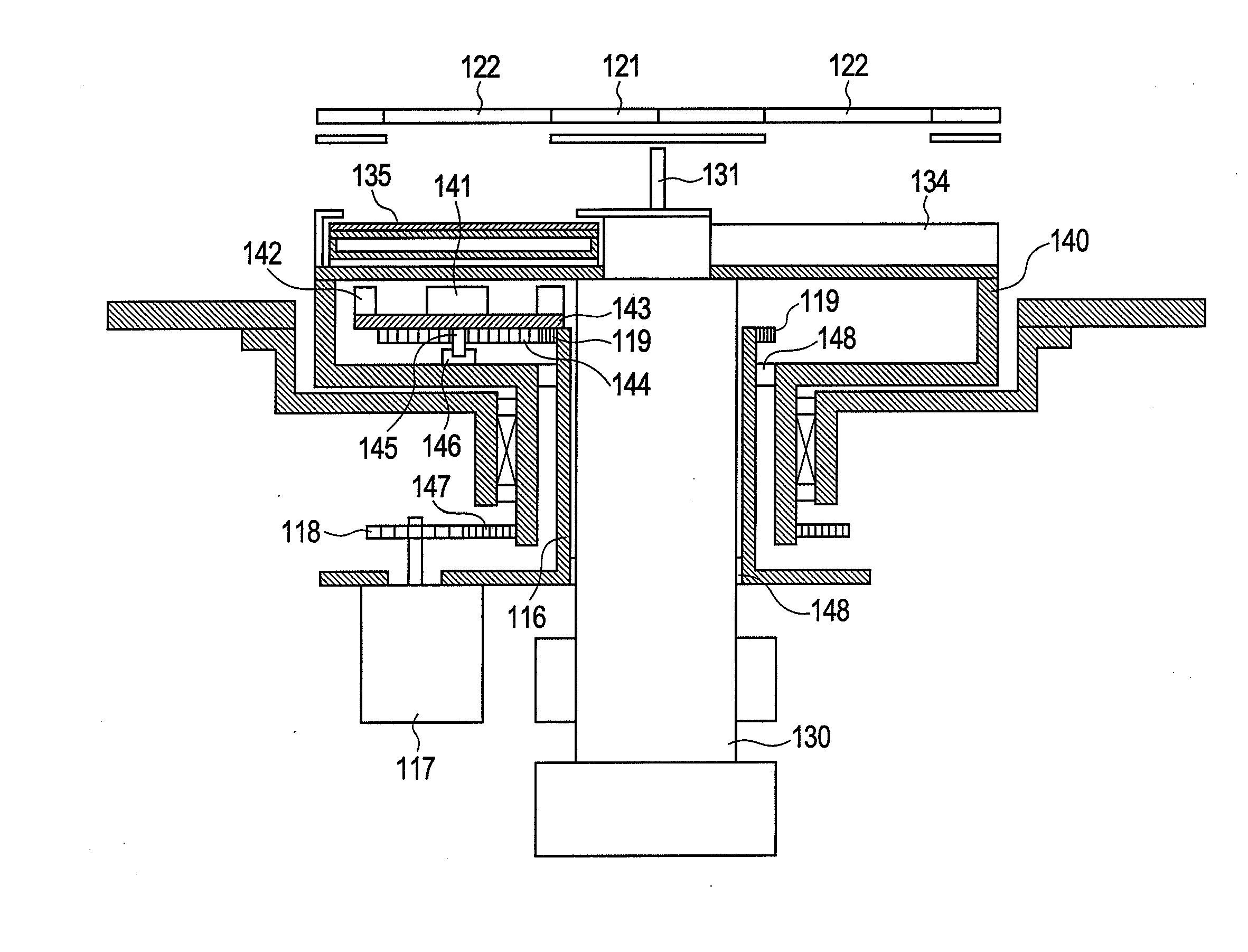 Multilayer-film sputtering apparatus and method of forming multilayer film