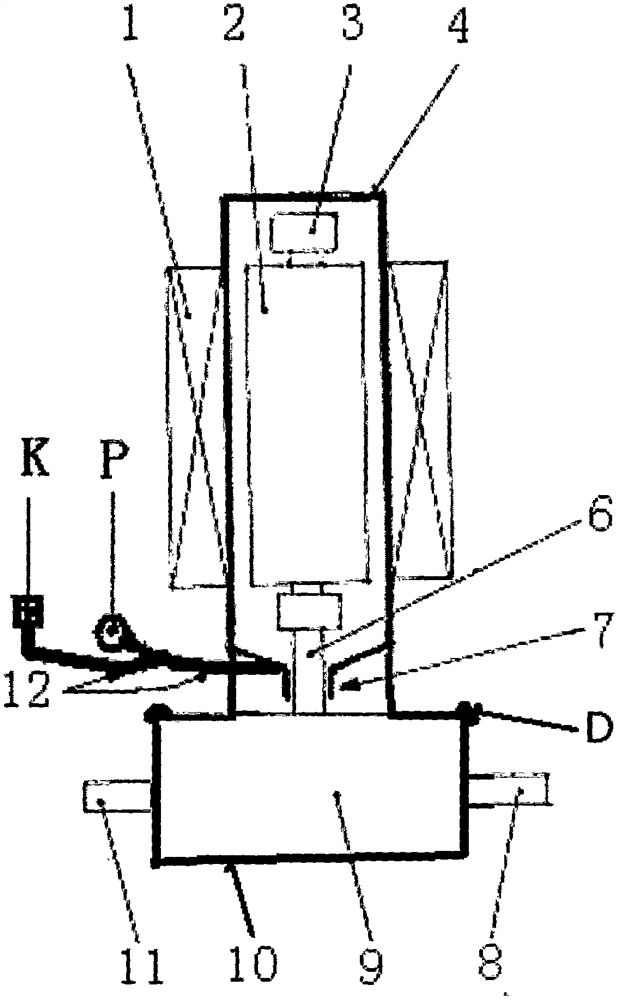Pump structure using air jacking for sealing liquid molecules in pump without leakage during operation and including deep submersible pump and amphibious use method