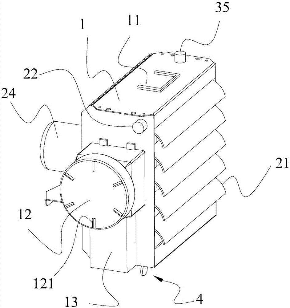 Anti-knock low-noise electric heater