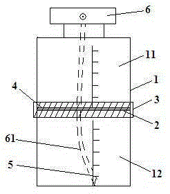 A perfume bottle enabling perfume to be diluted