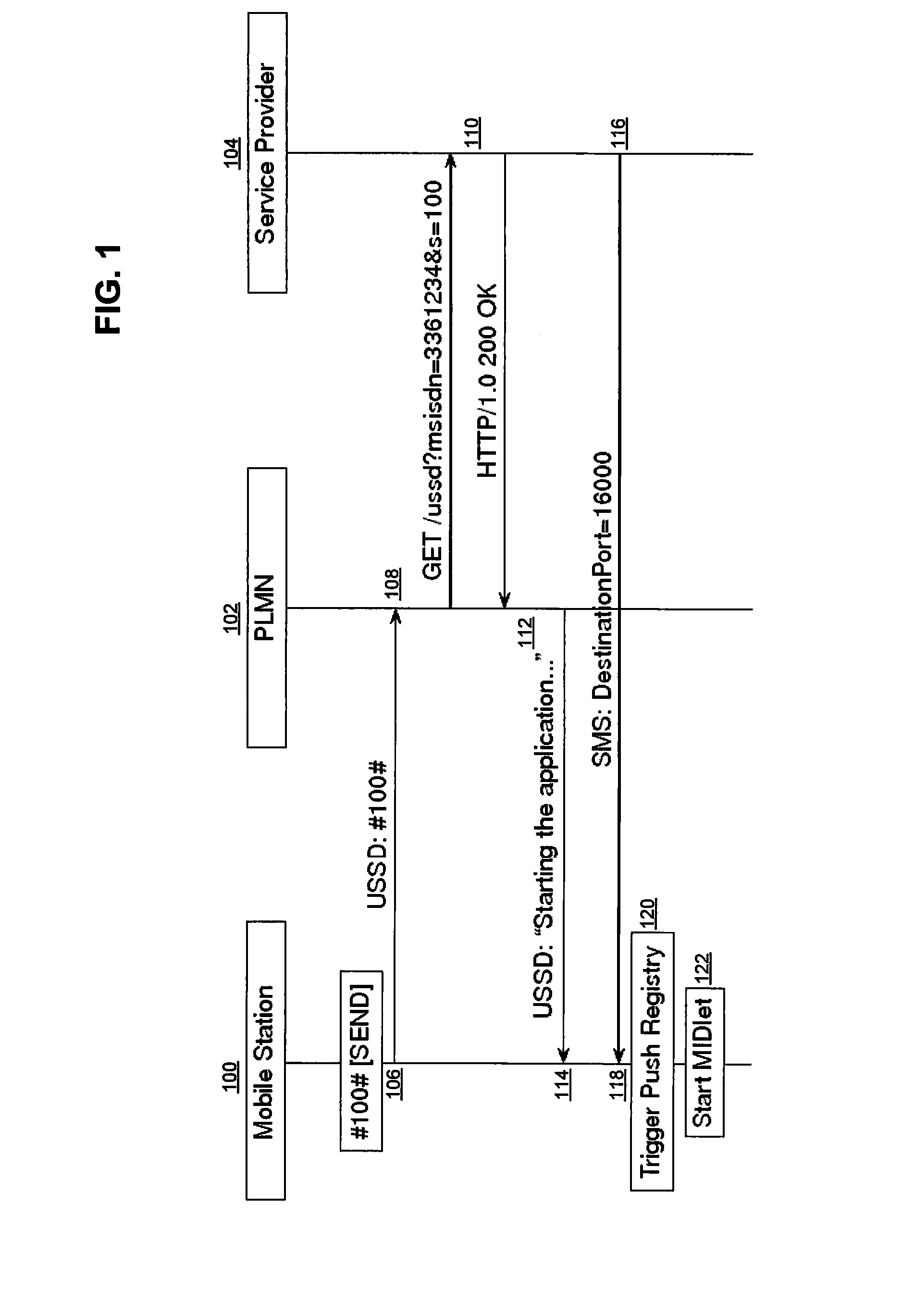 Method and system for executing applications in wireless telecommunication networks