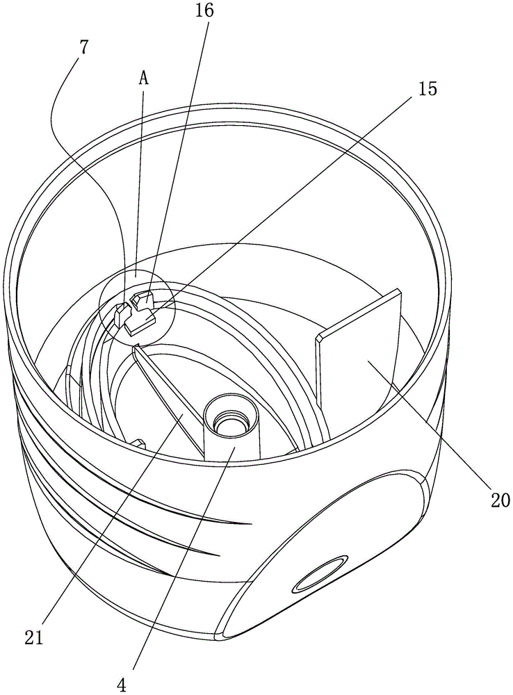 Foam spraying cover with insertion type protection structure