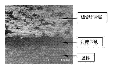 Coating composition with functions of friction resistance and wear resistance