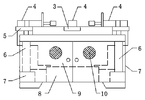 Clamp for numerical control machine tool