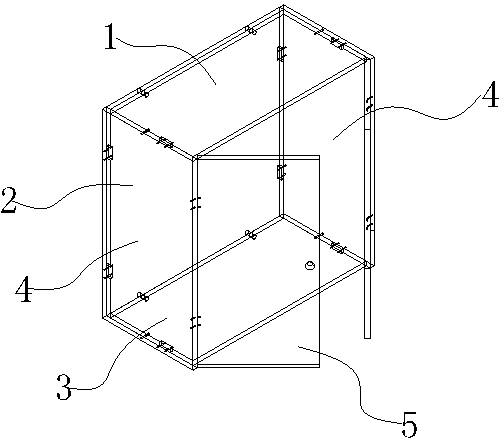 Method for quickly installing cabinet body