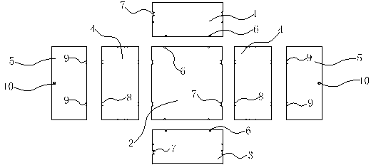 Method for quickly installing cabinet body