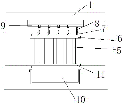 Vertical type combined air processor