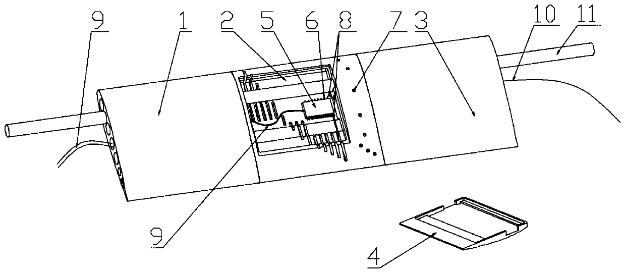 Sensing mechanism of two-dimensional airfoil model