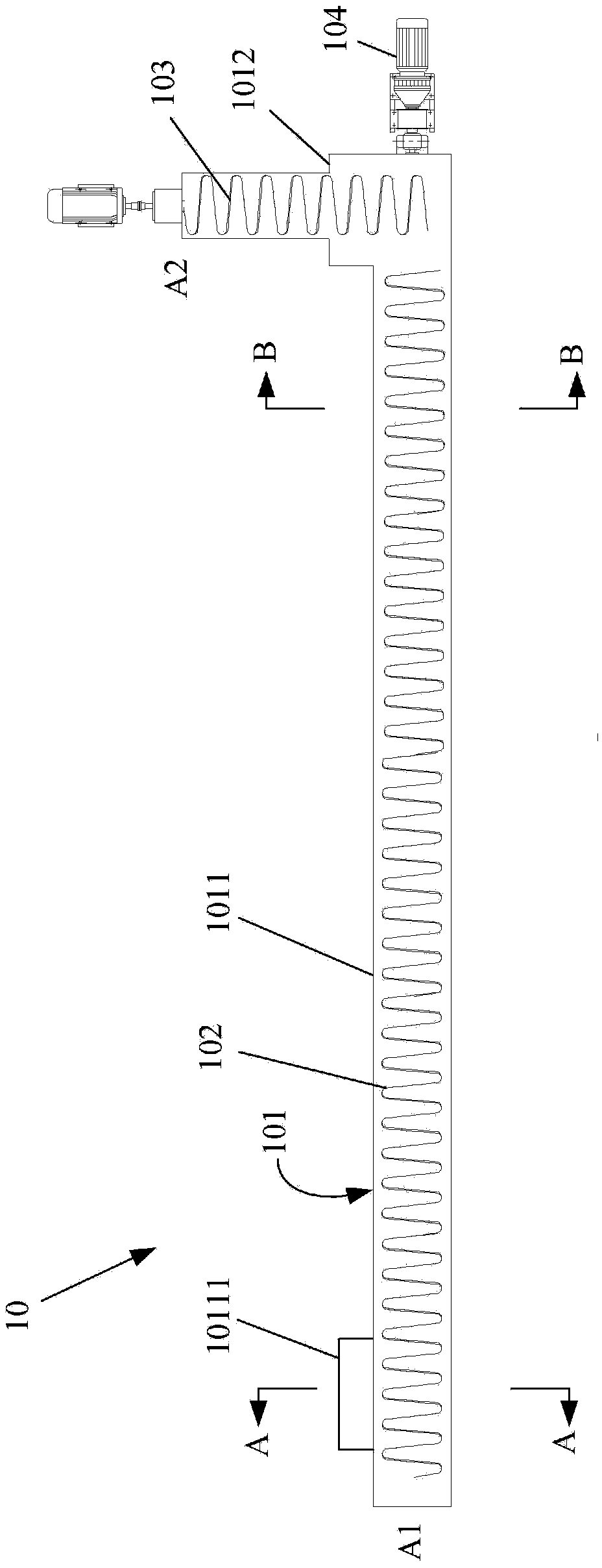 Vertical continuous aluminum-plastic composite packaging material separating system capable of recovering separating agent