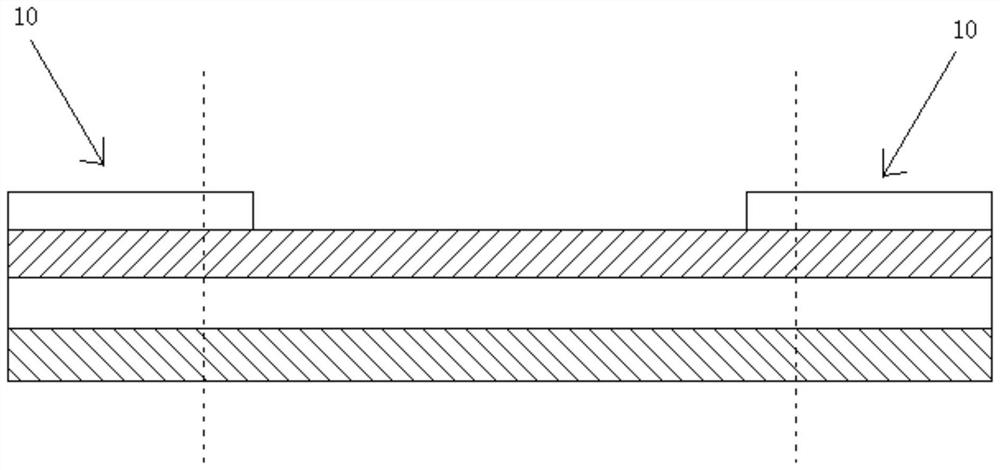 Superconducting tape suitable for superconducting current lead, superconducting current lead and preparation method