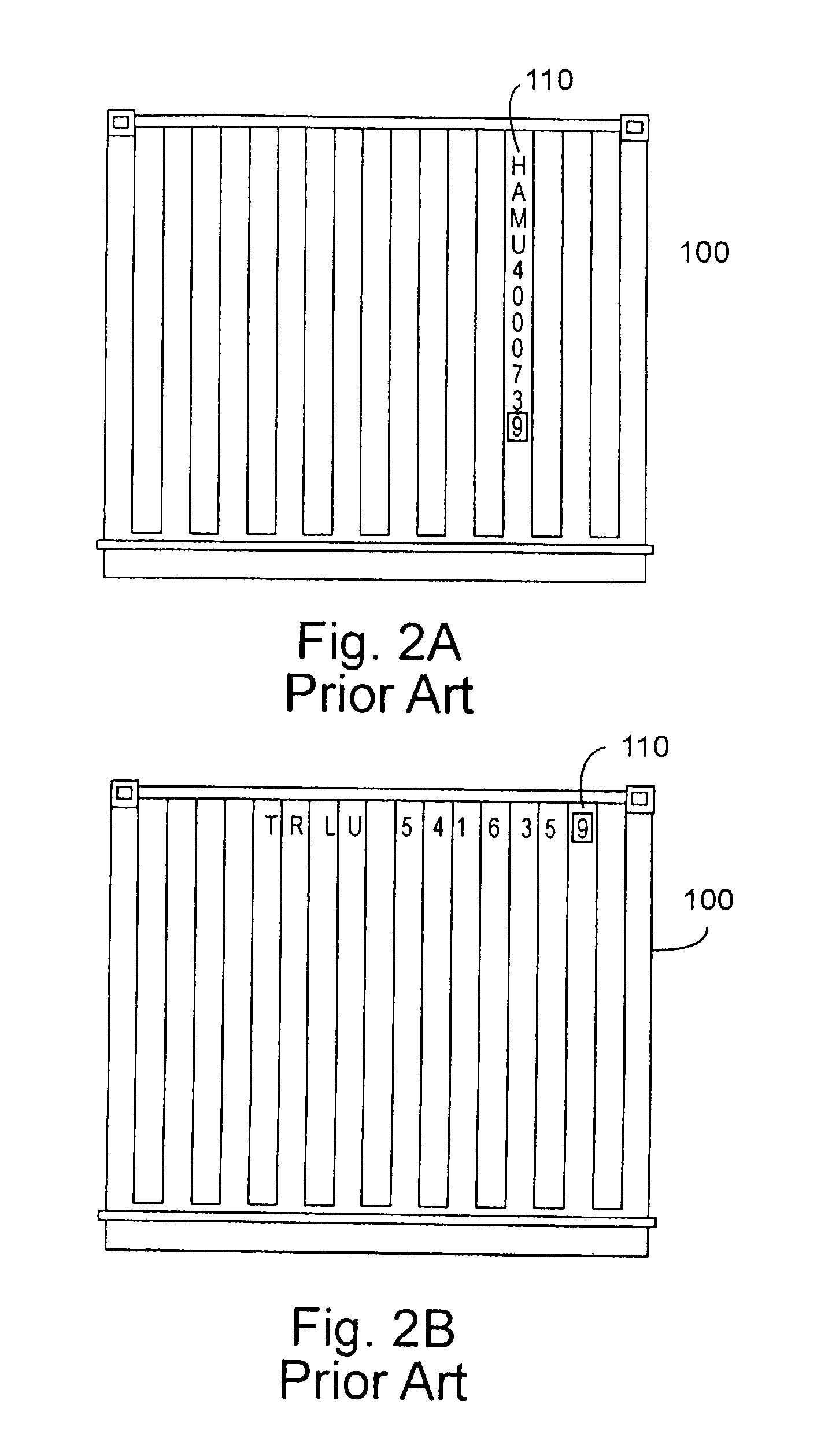 Method and apparatus for quay container crane-based automated optical container code recognition with positional identification