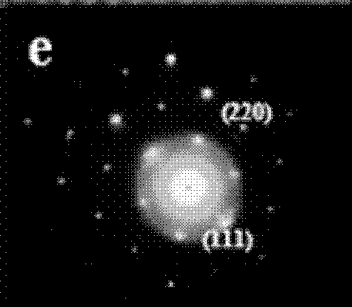 Preparation method of icosahedron crystalline nano nickel-cobalt alloy