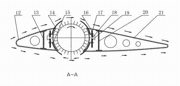 Variable-wing type aircraft with controllable circular rector