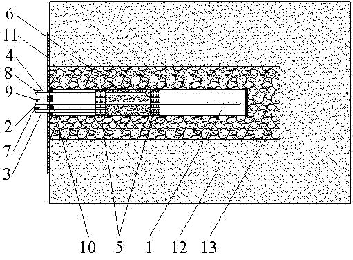 Method for integrally sealing and separating gas extraction drilled hole in coal seam