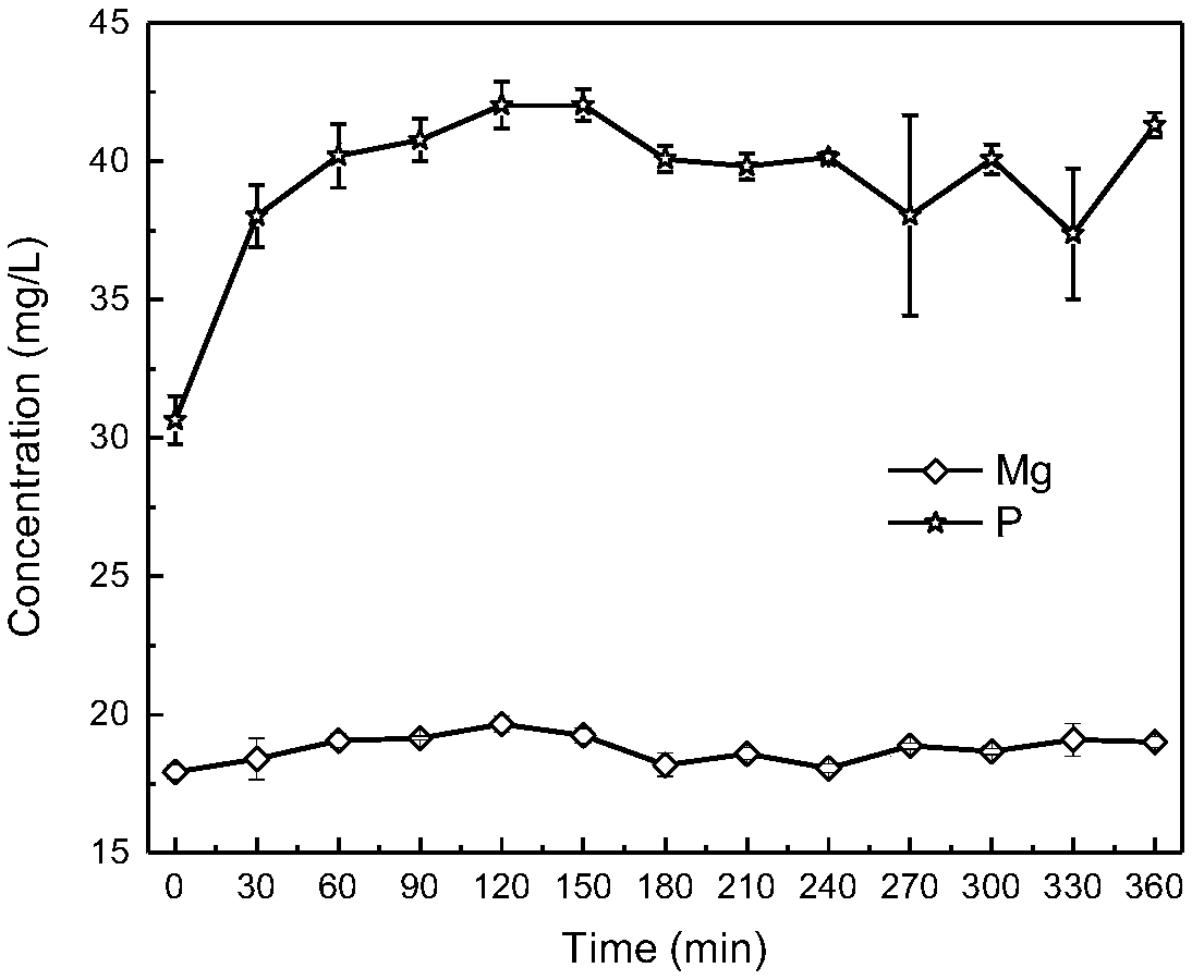 Method for producing hydrogen and recycling phosphorus through electrolysis of neutral Fenton regulated residual sludge microorganism