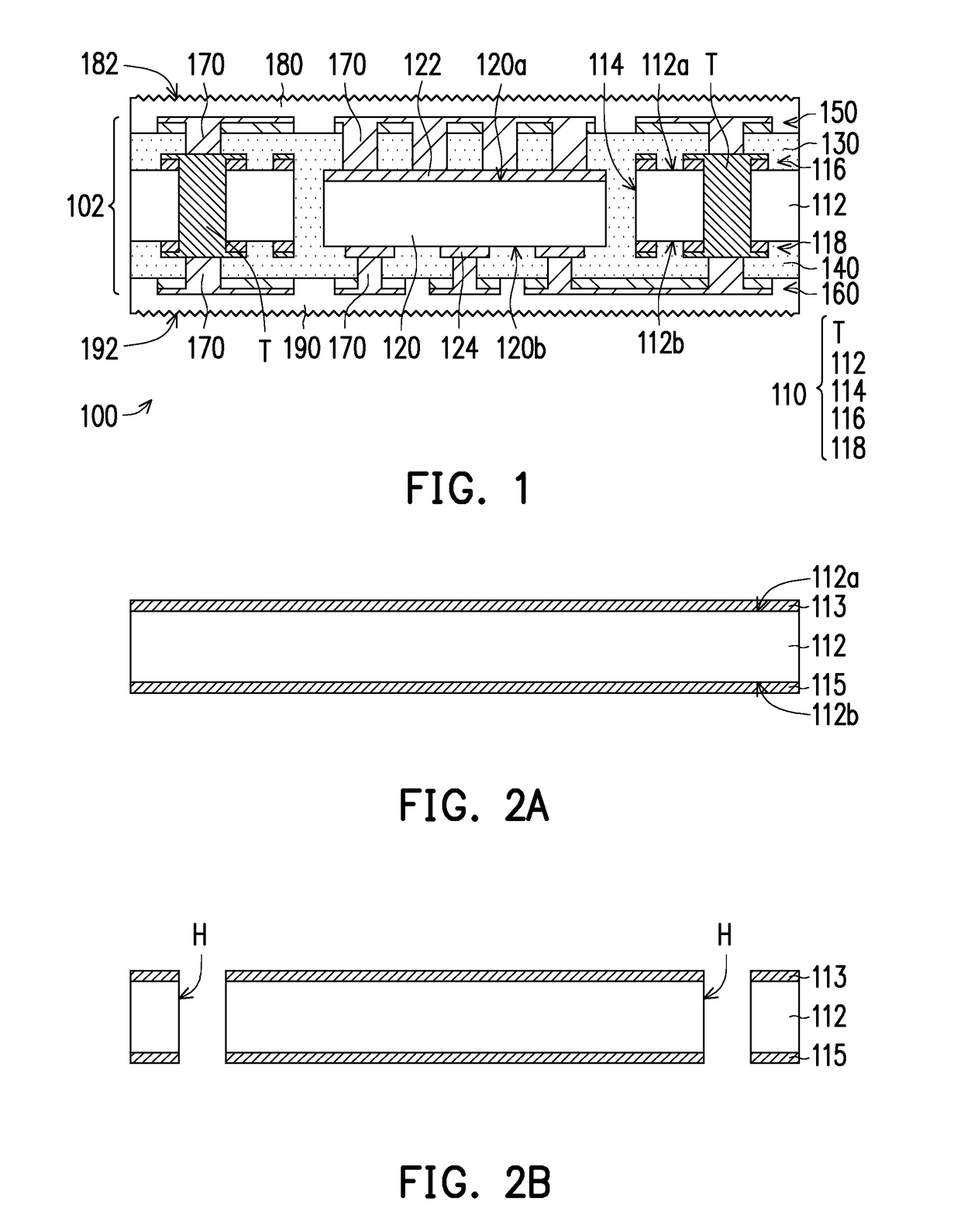 Component embedded package carrier and manufacturing method thereof
