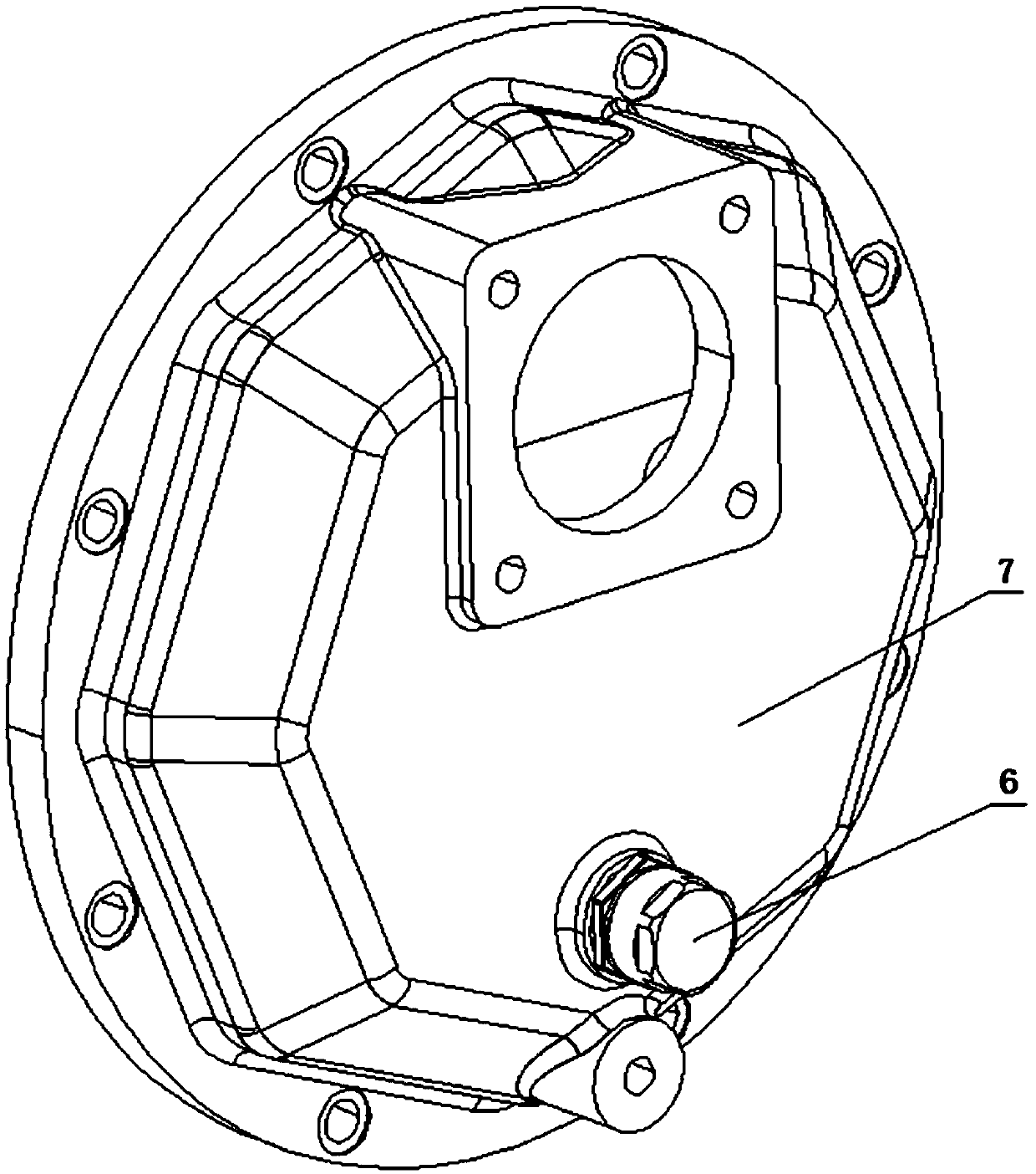 Heat exchange equipment anti-corrosion medium installing structure