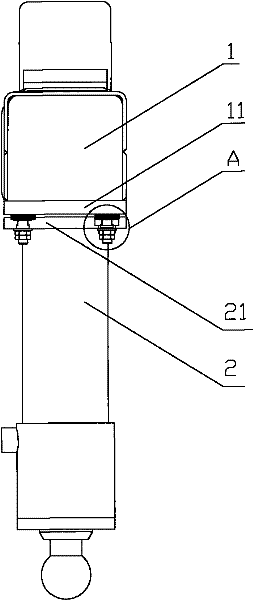 Engineering vehicle and device for detecting stress of supporting leg thereof