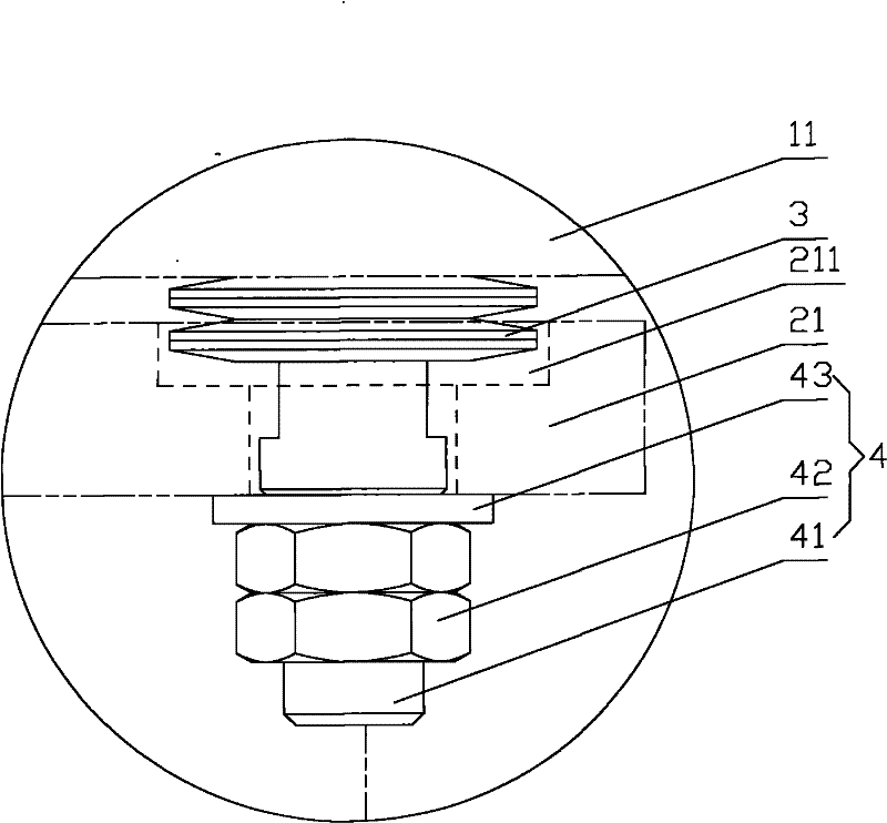 Engineering vehicle and device for detecting stress of supporting leg thereof