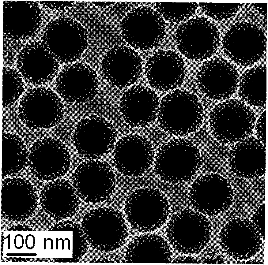Method for preparing small-size meso-porous hollow carbon sphere