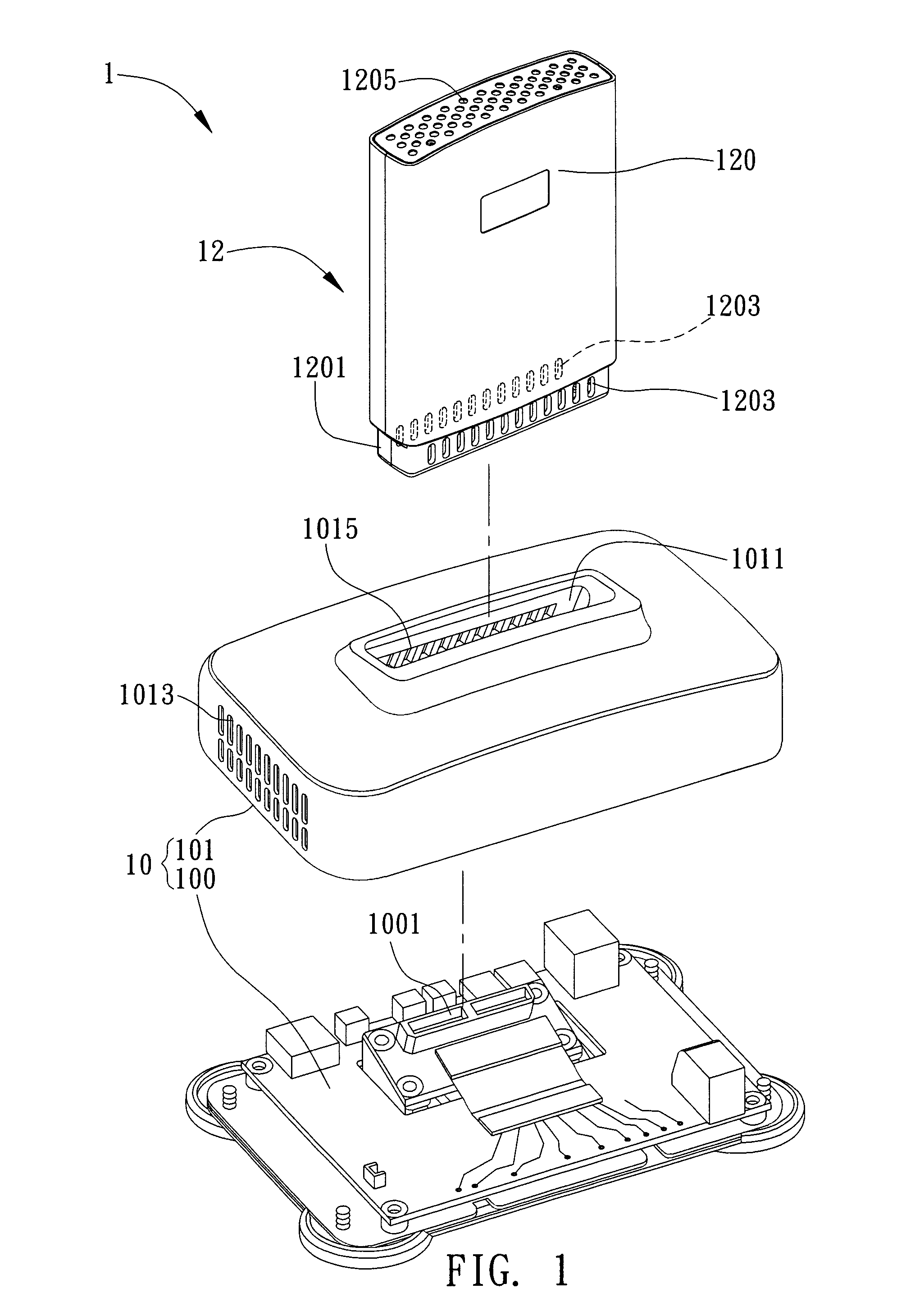 Airflow conducting structure