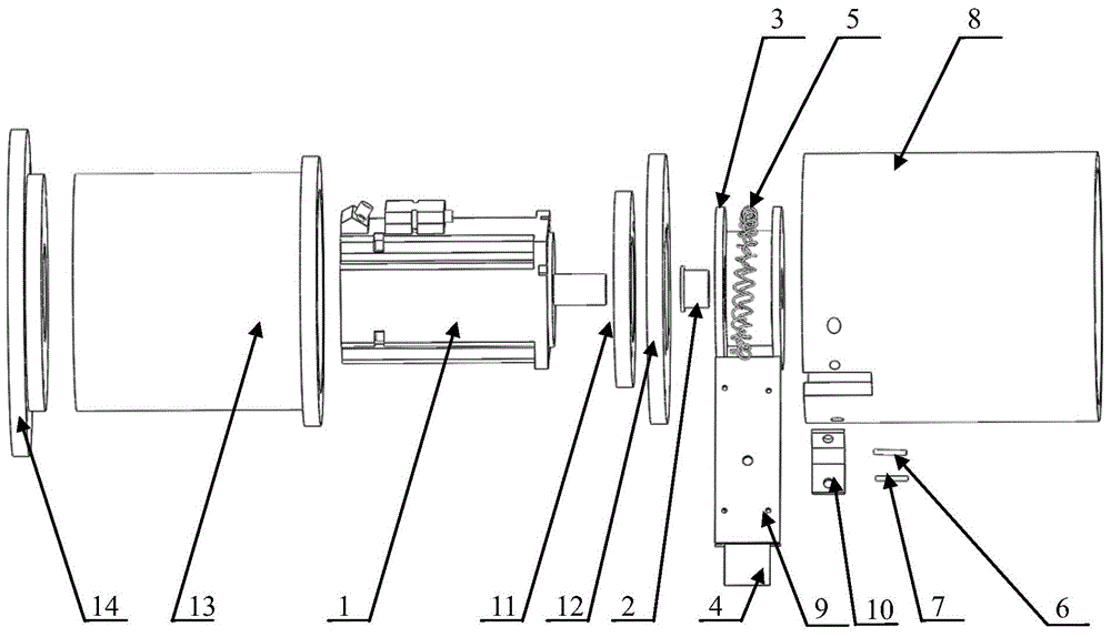 Insulating engineering ceramic discharging and milling servo device