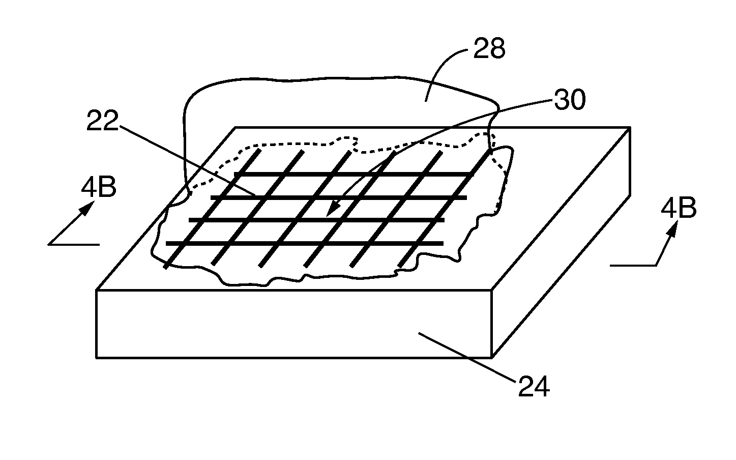 Method for holding brazing material during a brazing operation