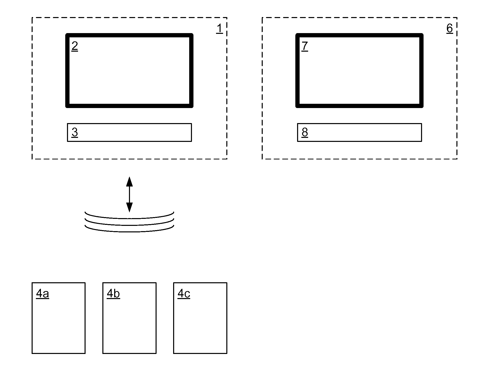Television decoding unit with multiple wireless access modules