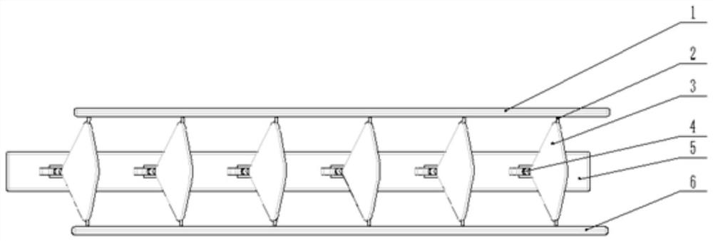 Sweeping blade structure, cleaning method, controller, air conditioner, internal fan and application