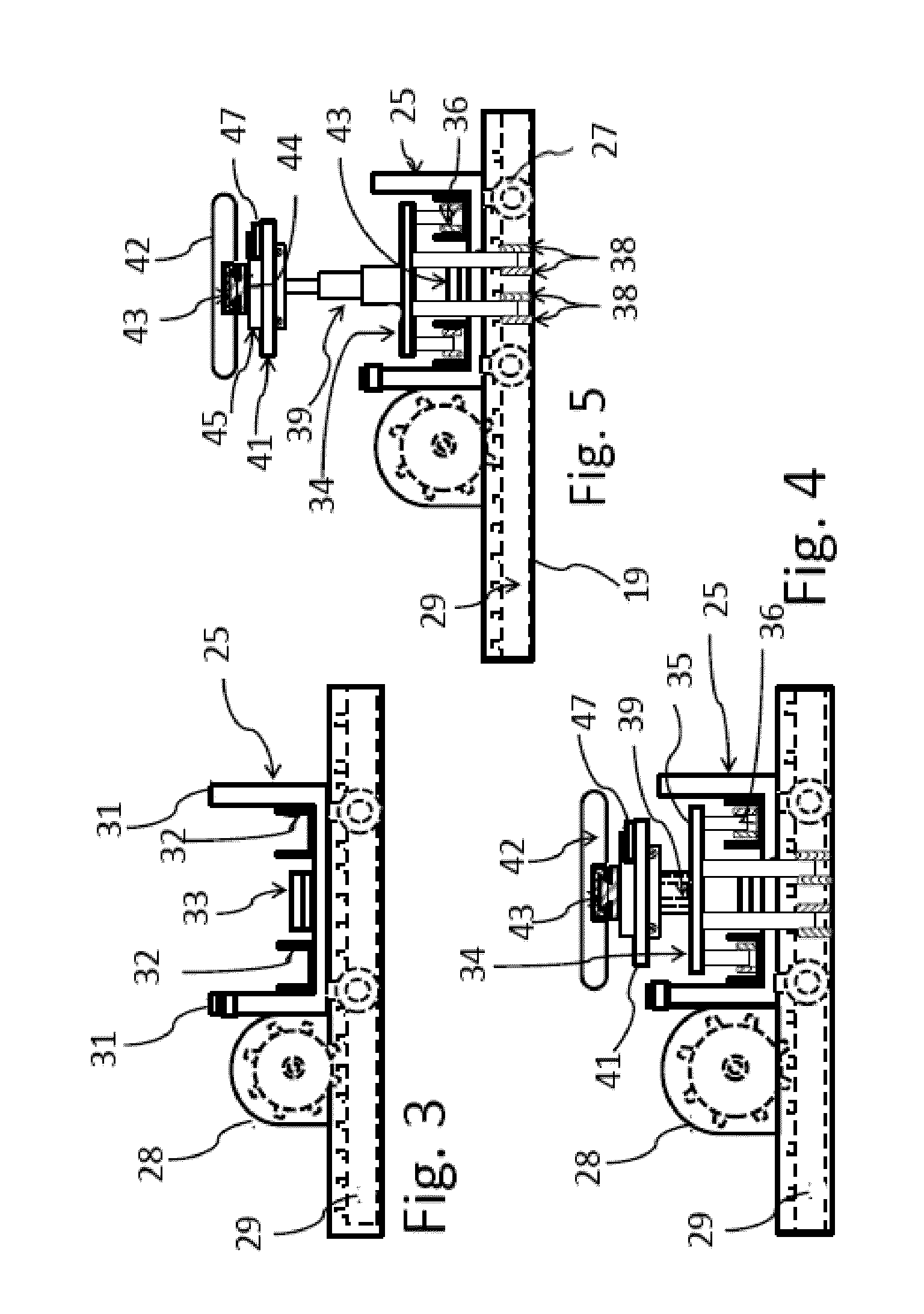 Device for delivering personal vehicles, such as wheelchairs or scooters, for drivers with disabilities, and method for implementing same