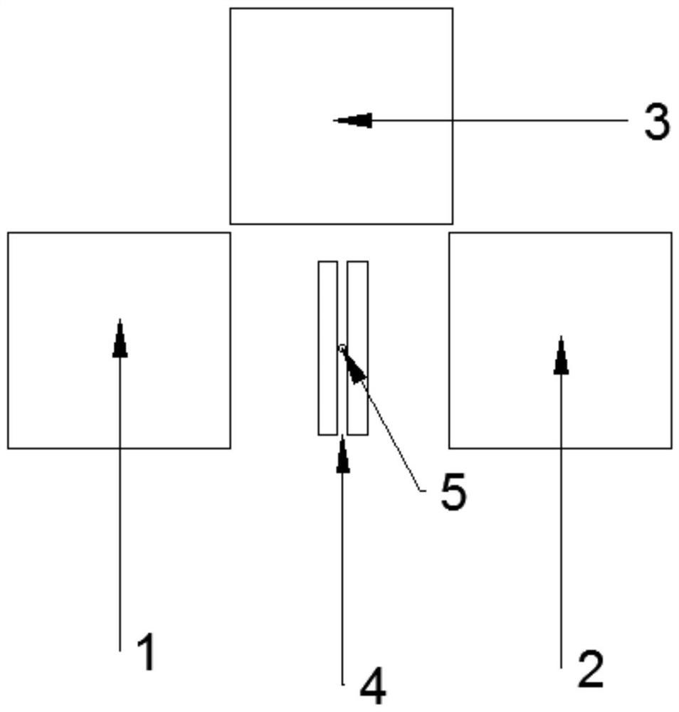 A microchannel positioning structure for silicon photovoltaic cells and a positioning method based on the structure