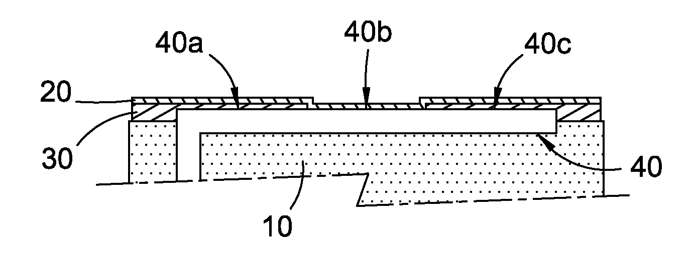 Electrode structure and the corresponding electrical component using the same and the fabrication method thereof