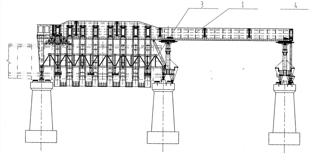 Self-propelled movable formwork for construction of double-rectangle water conservancy aqueduct