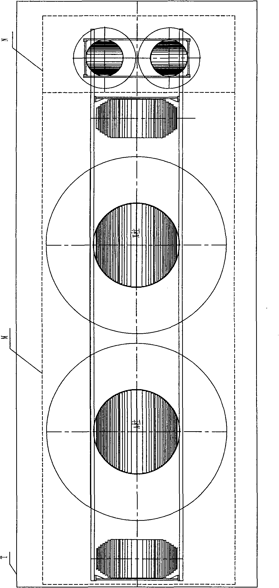 Step-up transformer with dual-body structure for ultra-high-voltage generator