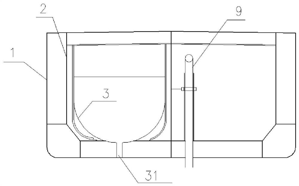 Cabin structure of deep-sea culture ship