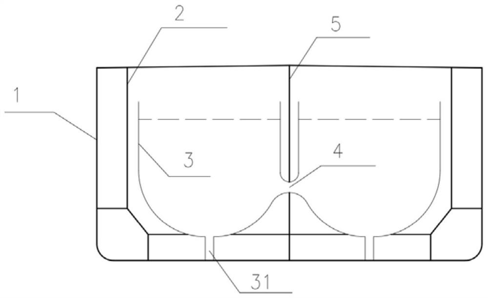 Cabin structure of deep-sea culture ship