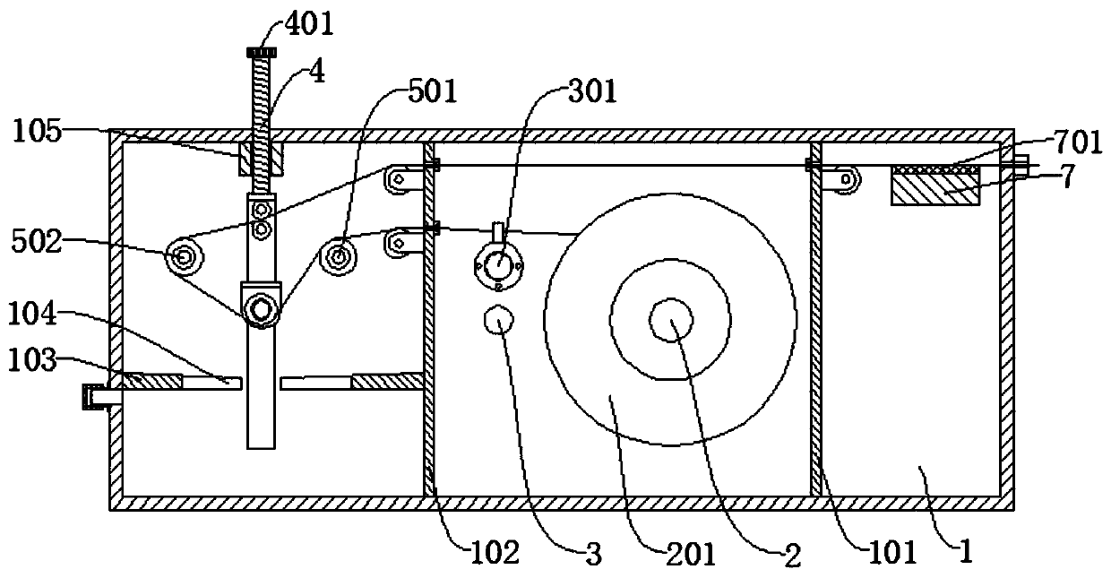 Pay-off device for surveying and mapping