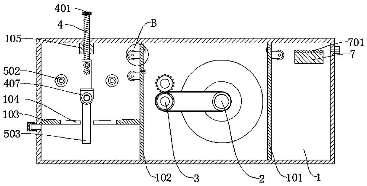 Pay-off device for surveying and mapping
