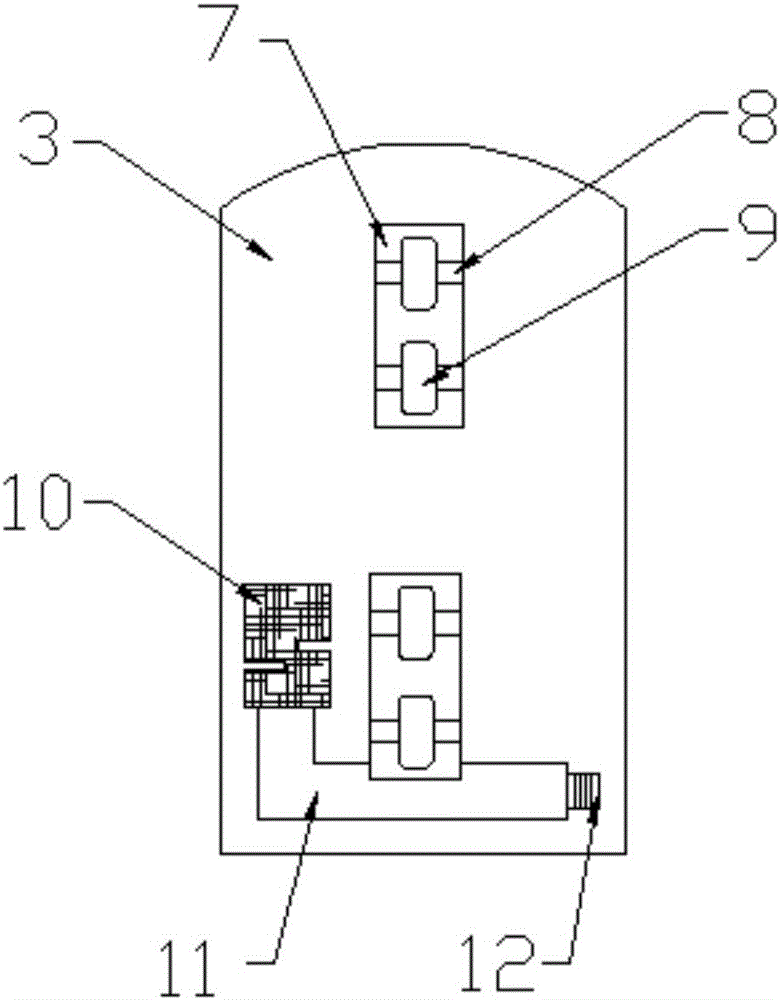 Convenient-to-move outdoor motor home air conditioner