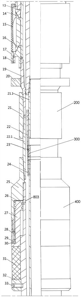 Double packer steam injection integrated device and method for heavy oil development in oilfield