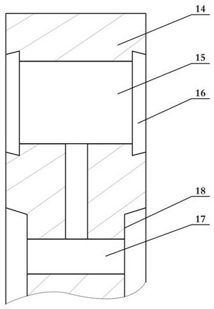 Double-in-and-out chamber type filter plate assembly and corresponding double-in-and-out chamber type automatic filter press