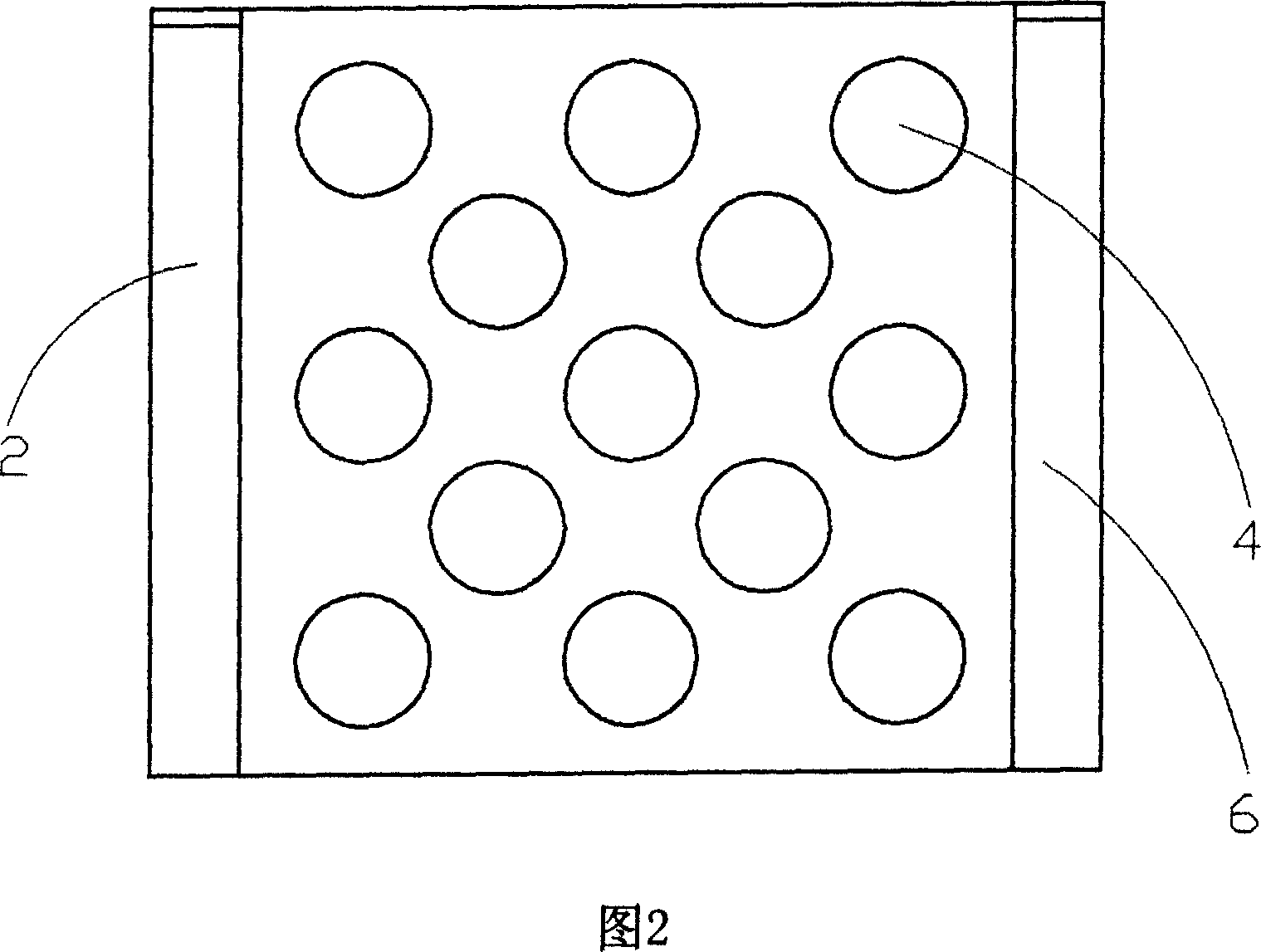 Device for burning and heating gas