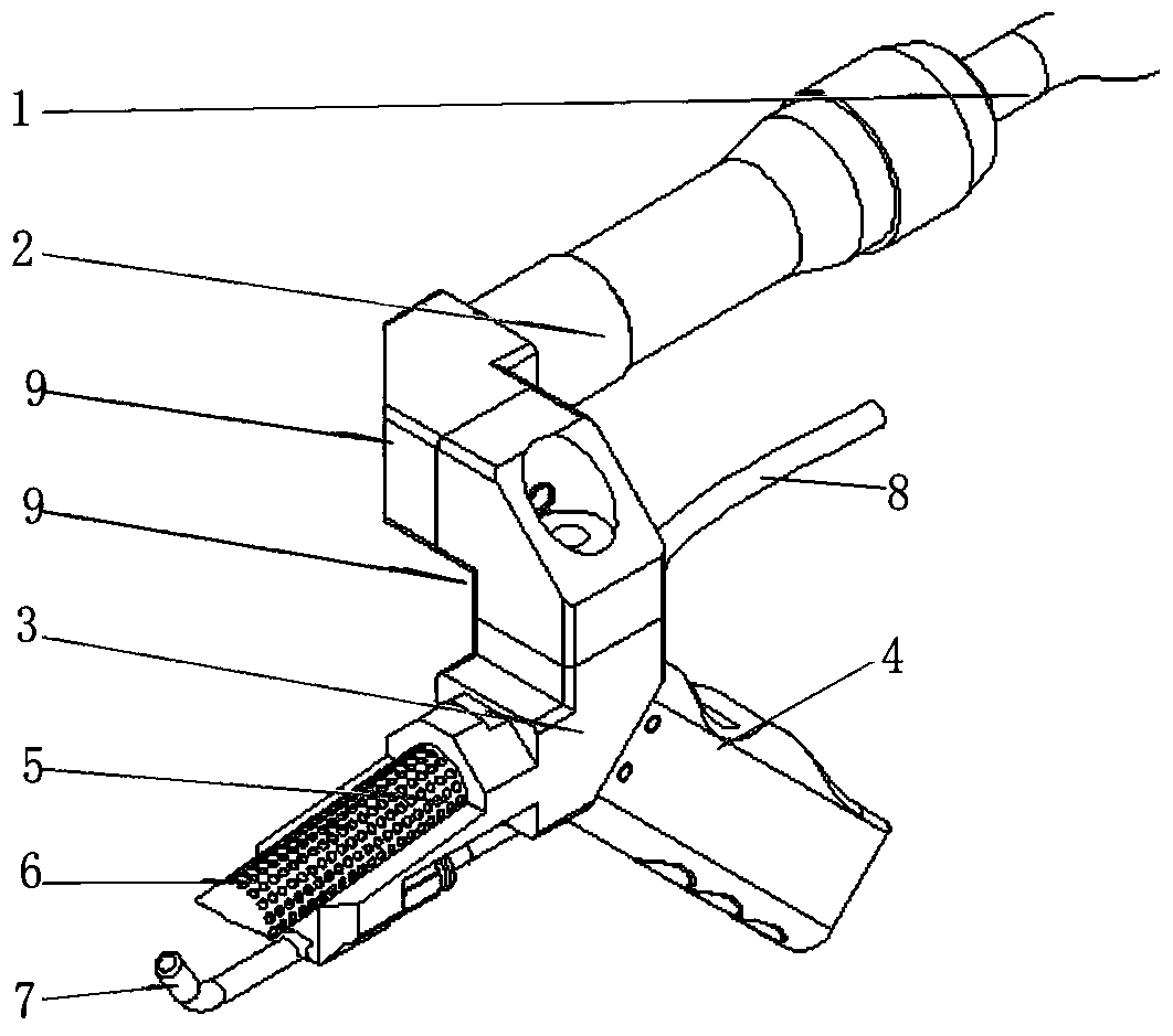 Novel universal joint handheld laser welding gun