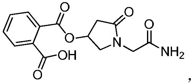 A kind of preparation method of (s)-4-hydroxyl-2-oxo-1-pyrrolidineacetamide