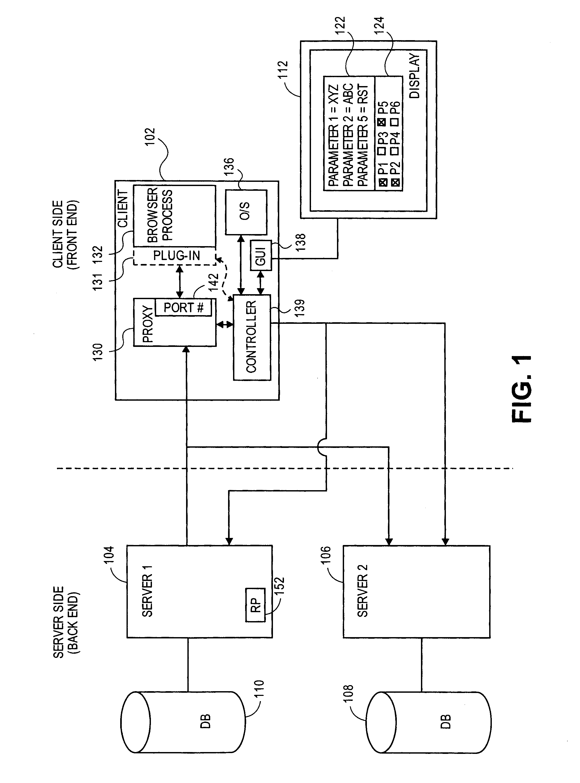 Method and system to monitor parameters of a data flow path in a communication system