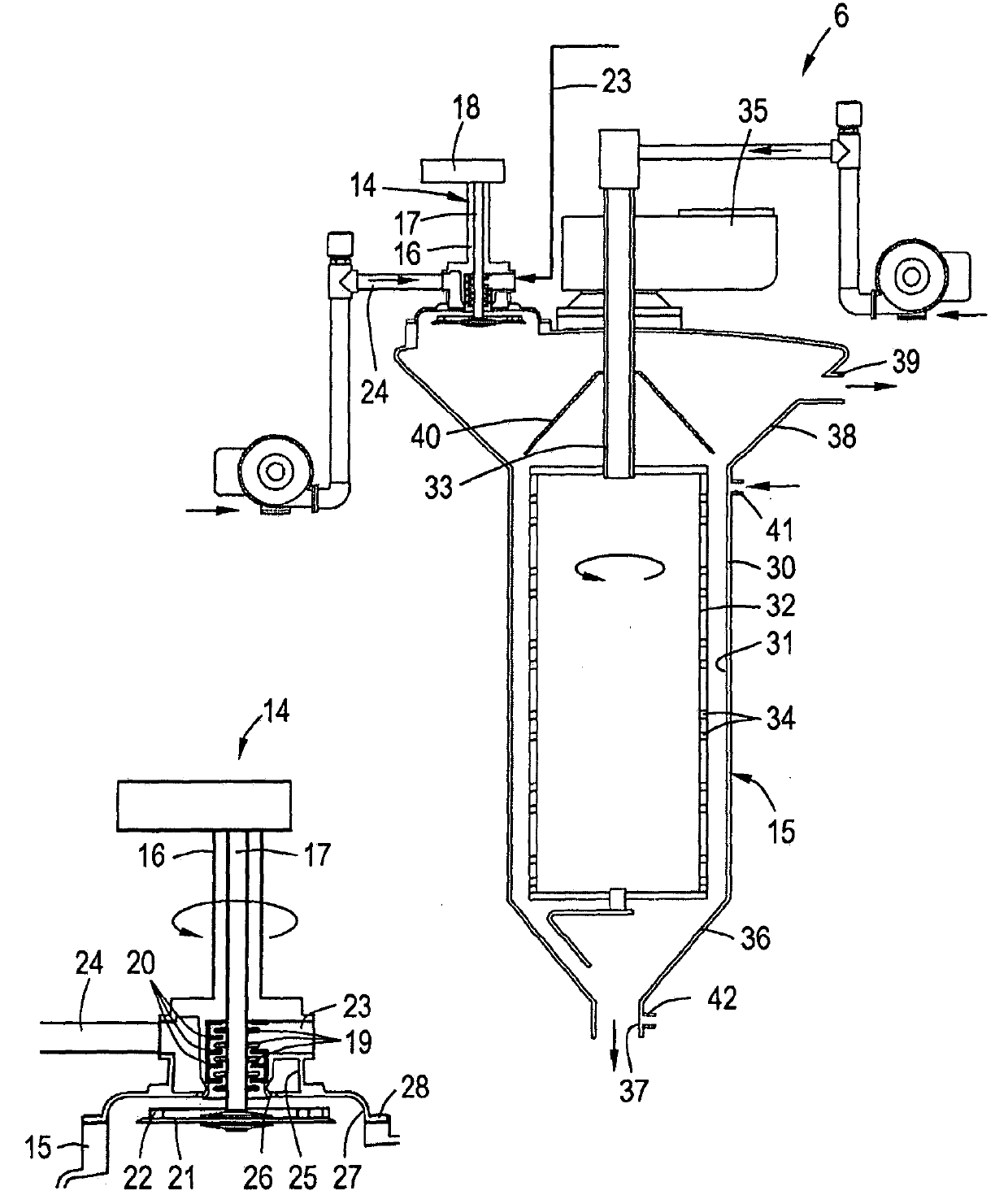 Device and process for conching edible mass