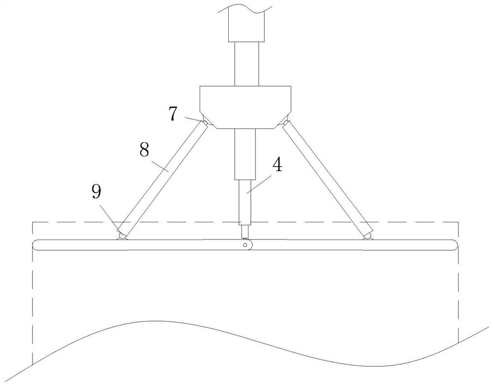 Thermoplastic sealing device of plastic woven packaging bag