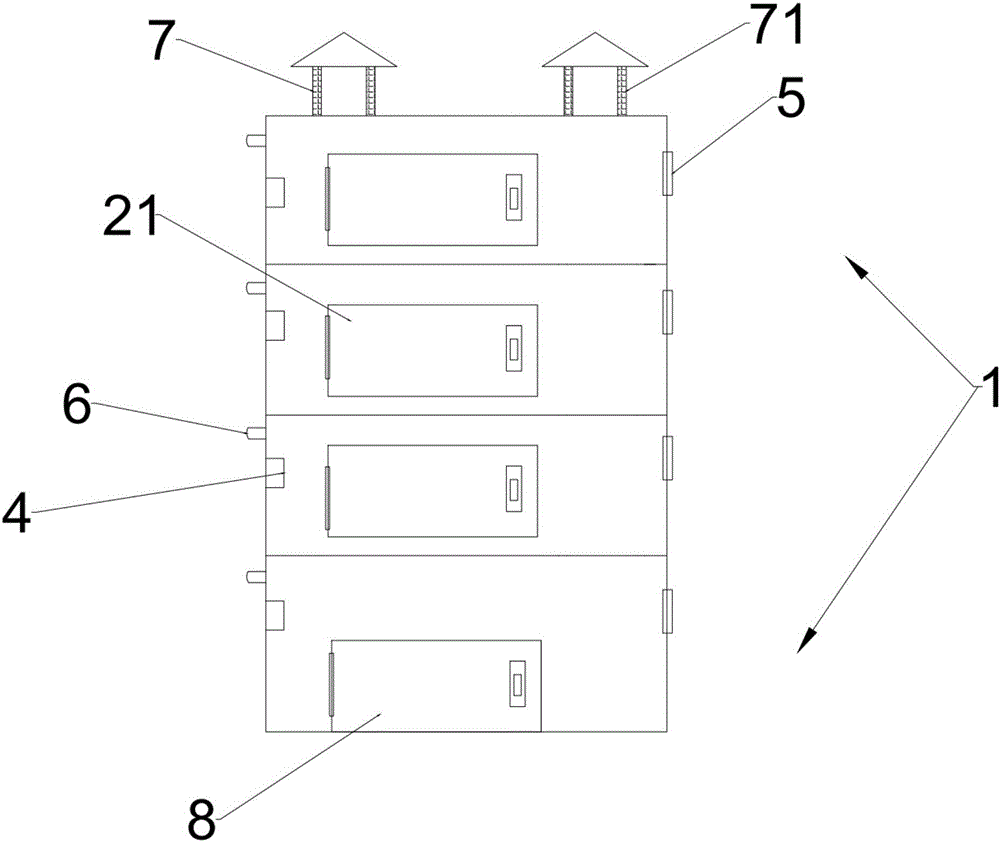 Seed storage warehouse and use method thereof