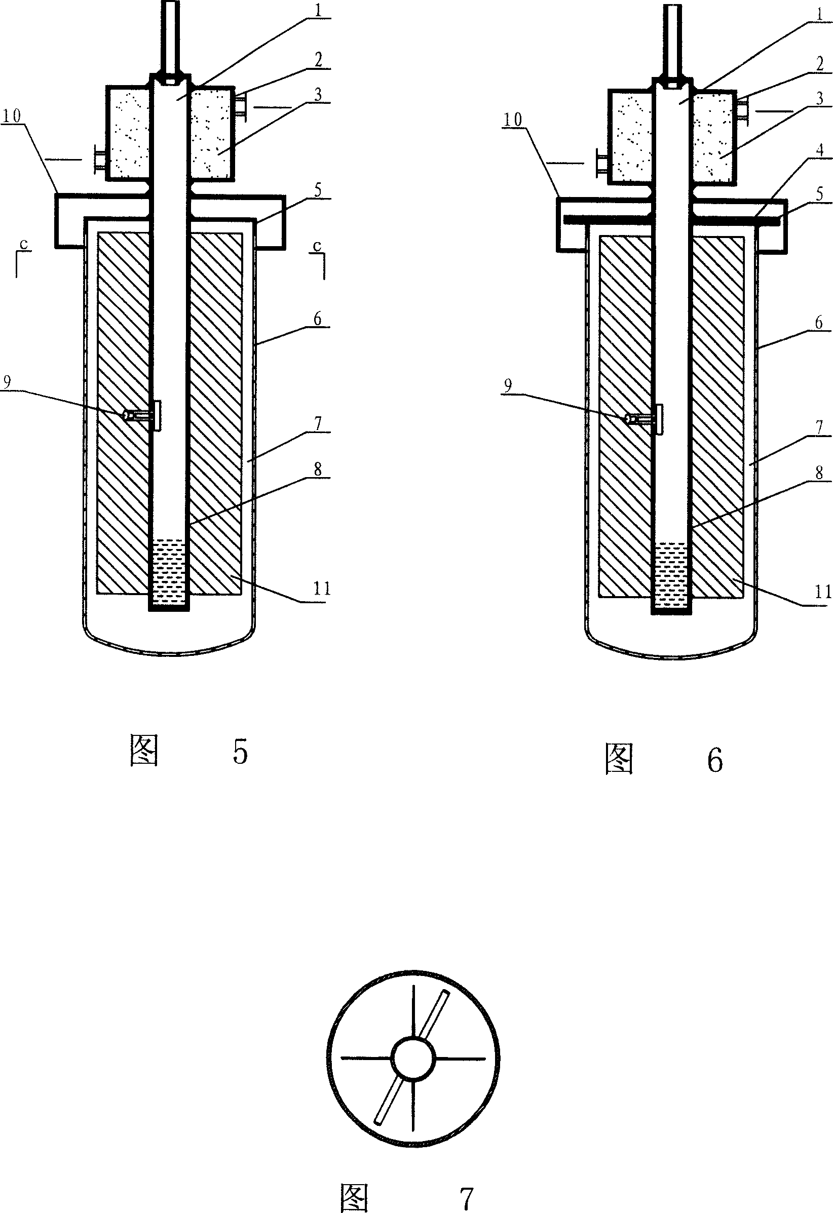 Fused-sealing type heat-pipe vacuum heat collecting pipe