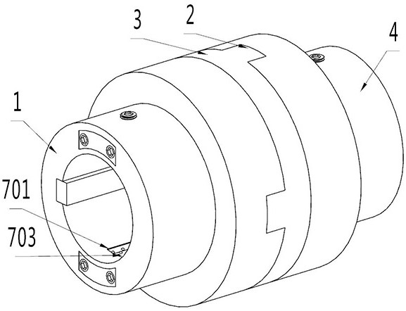 A Coupling Conveniently Limiting the Adjustable Range